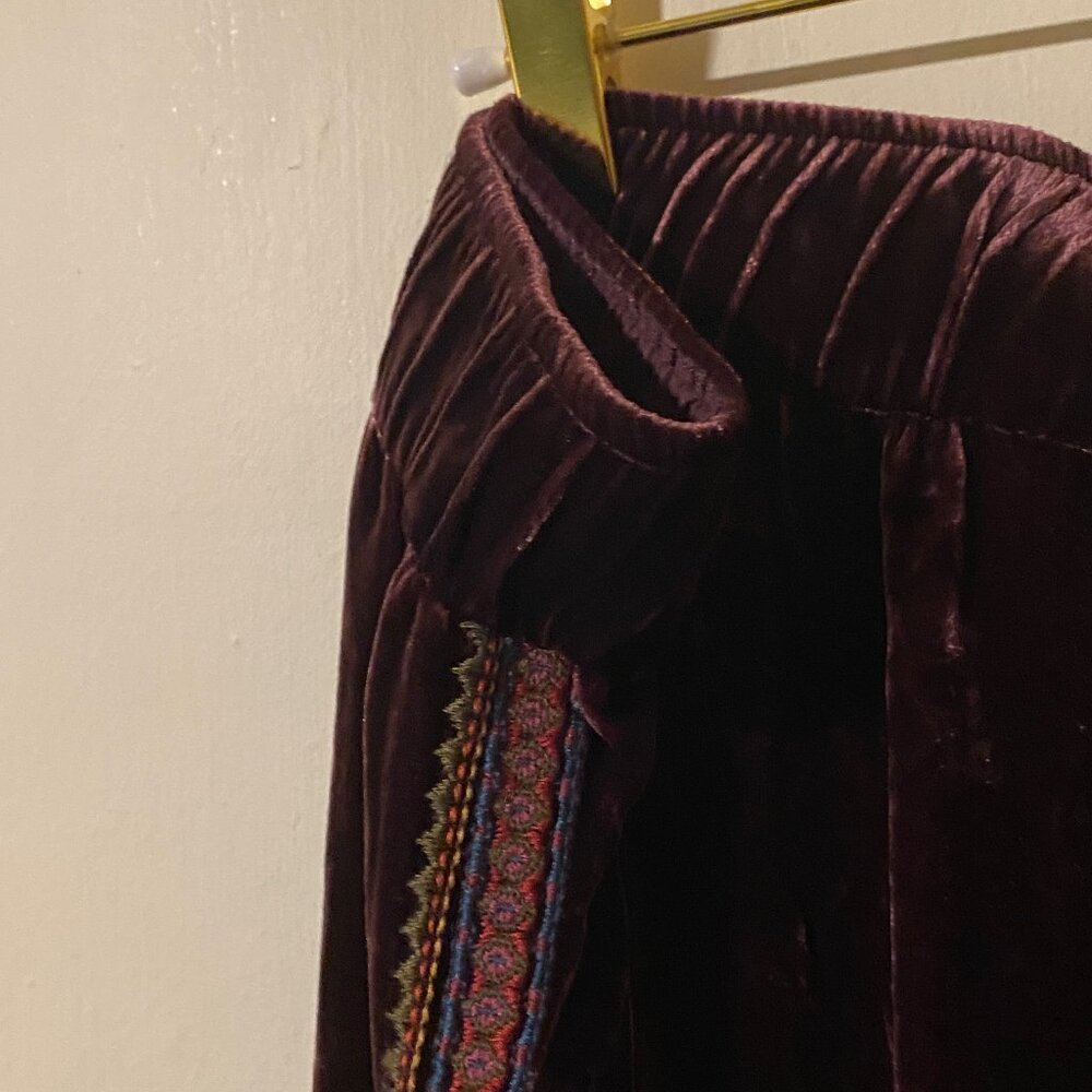 Johnny Was Ravi Wide Leg Velvet Pant XXL - Picture 9 of 14
